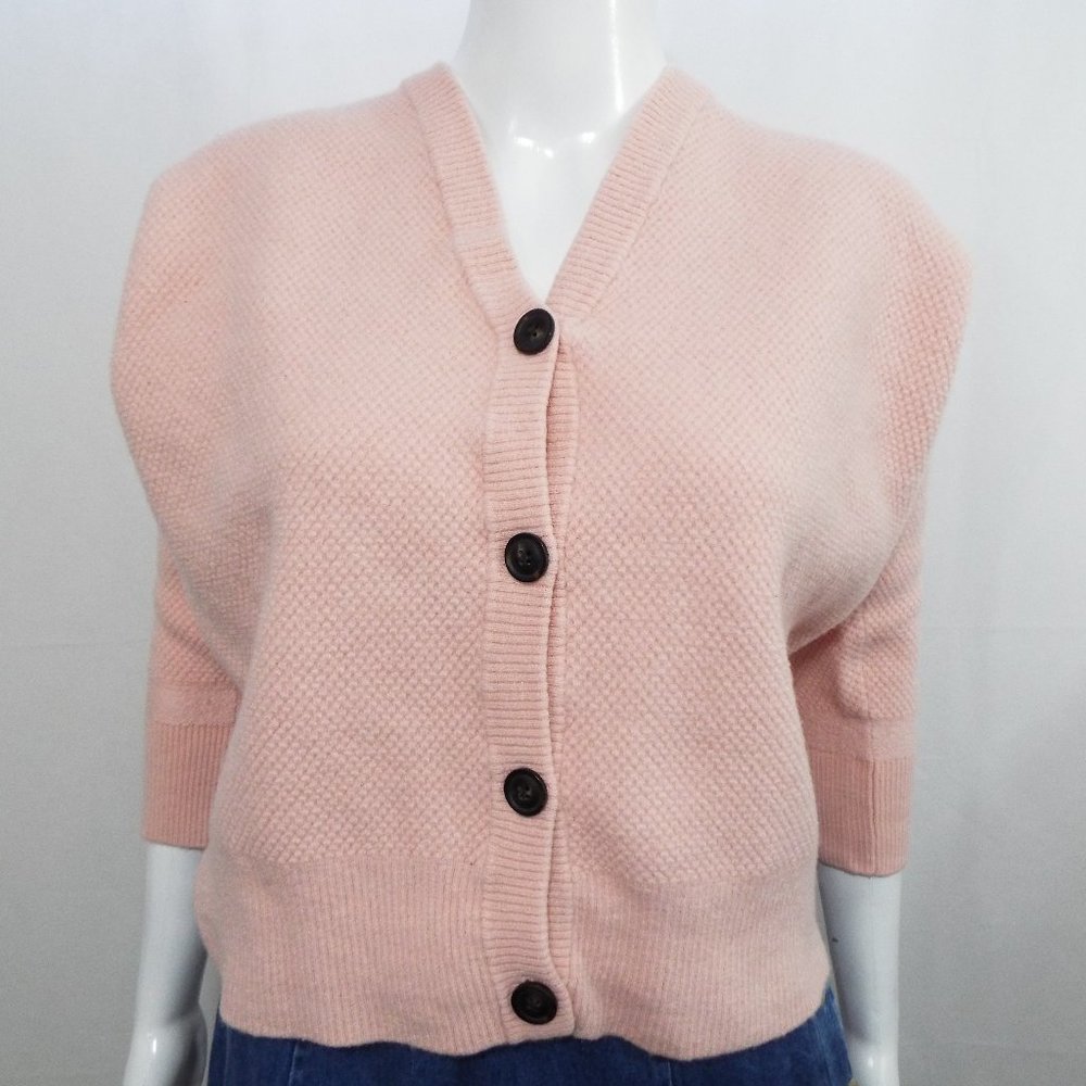 Pendleton Pink Wool Cardigan